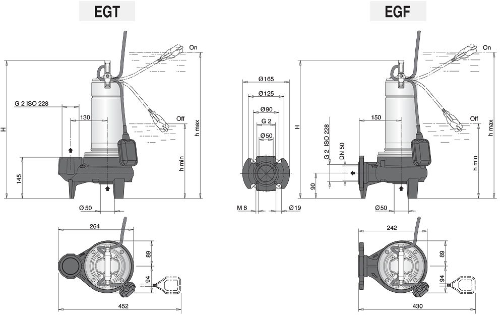 Чертеж VMtec EGT EGF Чертеж VMtec EGT EGF